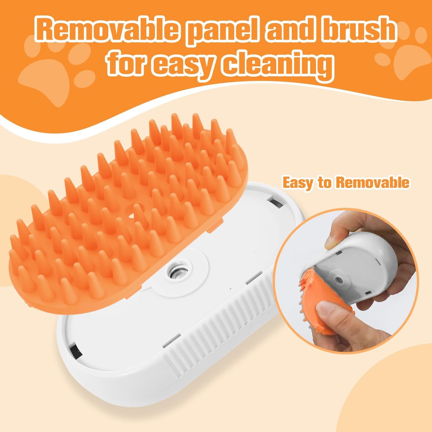 SteamGroom Pet Steam Brush