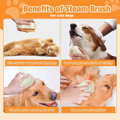 SteamGroom Pet Steam Brush